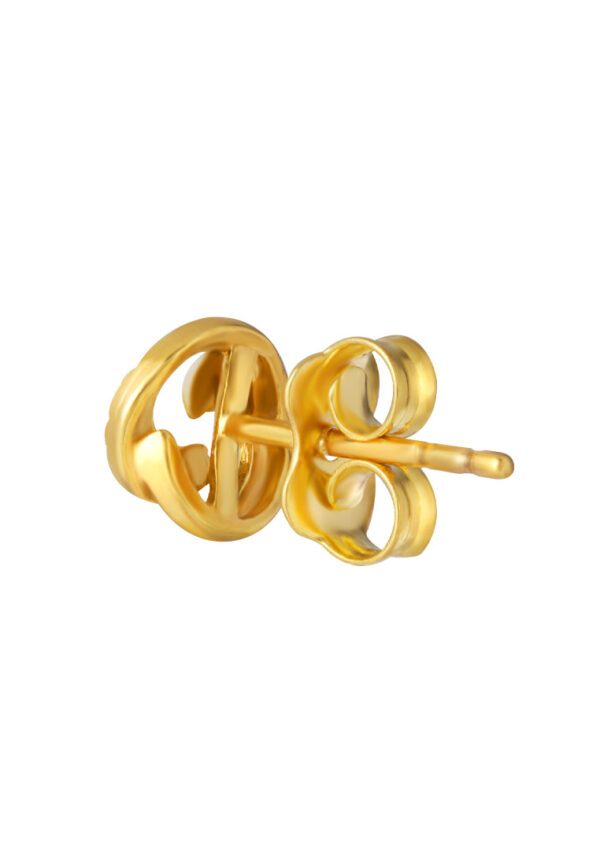 TOMEI Lusso Italia Knot Earrings, Yellow Gold 916