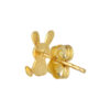 TOMEI Lusso Italia Rabbit Earrings, Yellow Gold 916
