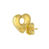 TOMEI Lusso Italia Heart Earrings, Yellow Gold 916