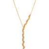 TOMEI Lusso Italia Bunches Of Bead Necklace, Yellow Gold 916