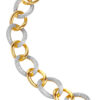 TOMEI Diamond Cut Collection Link Bracelet, Yellow Gold 916