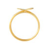 TOMEI Exciting Heart Ring, Yellow Gold 916