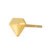TOMEI Lusso Italia Diamond Shaped Earrings, Yellow Gold 916