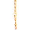 TOMEI Lusso Italia Triple-Tone Beads Bracelet, Yellow Gold 916