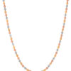 TOMEI Lusso Italia Triple-Tone Beads Necklace, Yellow Gold 916