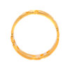TOMEI Meander Style Ring, Yellow Gold 916