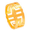 TOMEI Meander Style Ring, Yellow Gold 916