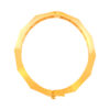 TOMEI Lusso Italia Geometric Bangle, Yellow Gold 916