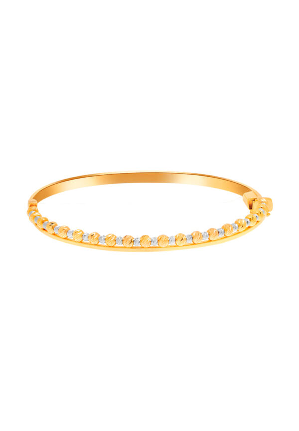 TOMEI Lusso Italia Dual-Style Classic Bangle, Yellow Gold 916