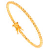 TOMEI Kids Beads Bangle, Yellow Gold 916