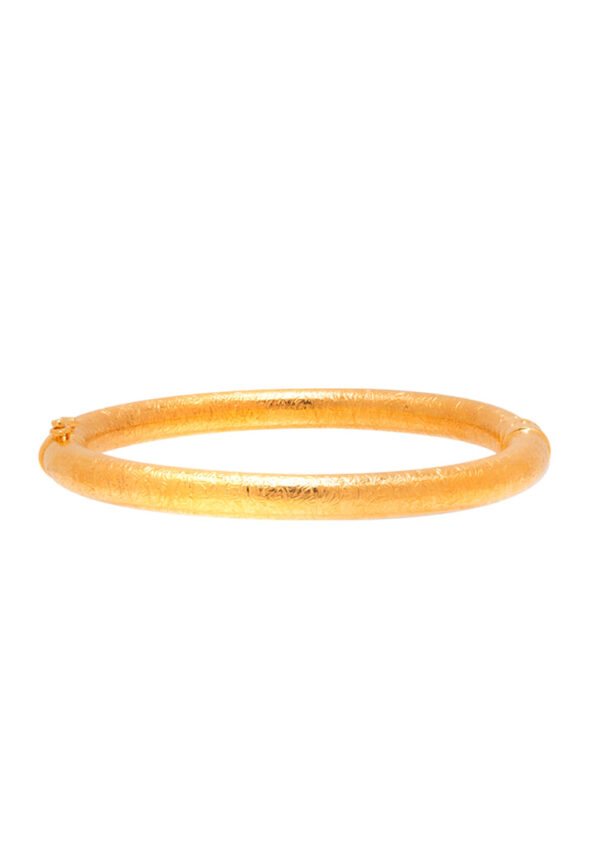 TOMEI Lusso Italia Ornament Bangle, Yellow Gold 916