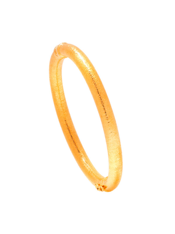 TOMEI Lusso Italia Ornament Bangle, Yellow Gold 916