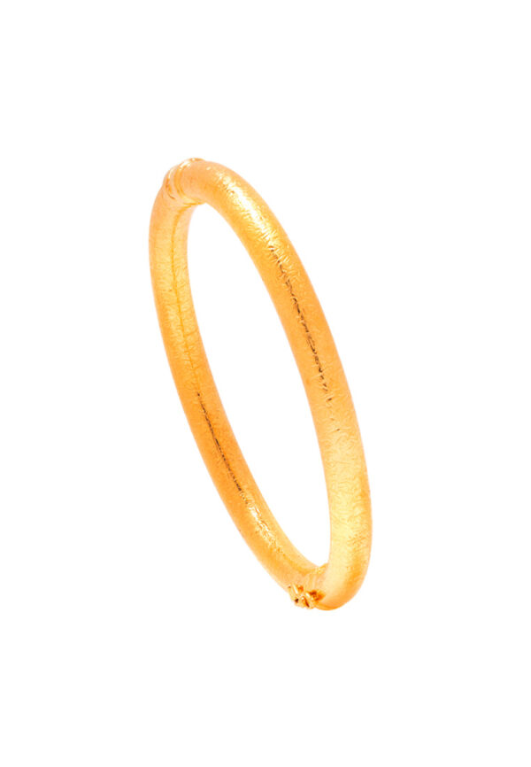 TOMEI Lusso Italia Ornament Bangle, Yellow Gold 916