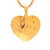 TOMEI Lusso Italia Layered Love Pendant, Yellow Gold 916