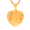 TOMEI Lusso Italia Blooming Heart Pendant, Yellow Gold 916