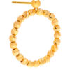 TOMEI Circular Beads Earrings, Yellow Gold 916