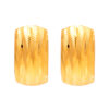 TOMEI Lusso Italia Grandeur Earrings, Yellow Gold 916