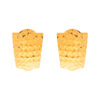 TOMEI Lusso Italia Splendour Earrings, Yellow Gold 916