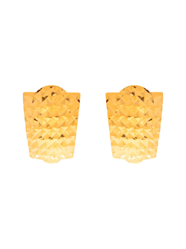 TOMEI Lusso Italia Splendour Earrings, Yellow Gold 916