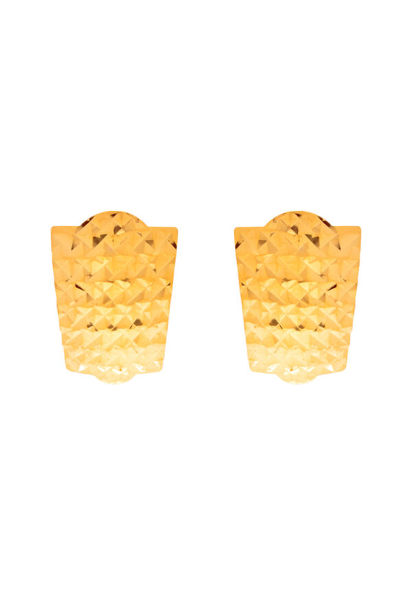 TOMEI Lusso Italia Splendour Earrings, Yellow Gold 916