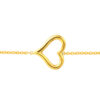 TOMEI Lusso Italia Heart Bracelet, Yellow Gold 916