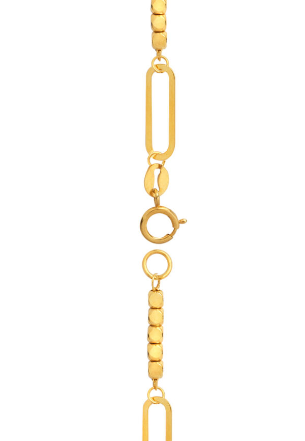 TOMEI Lusso Italia Cubes Bracelet, Yellow Gold 916