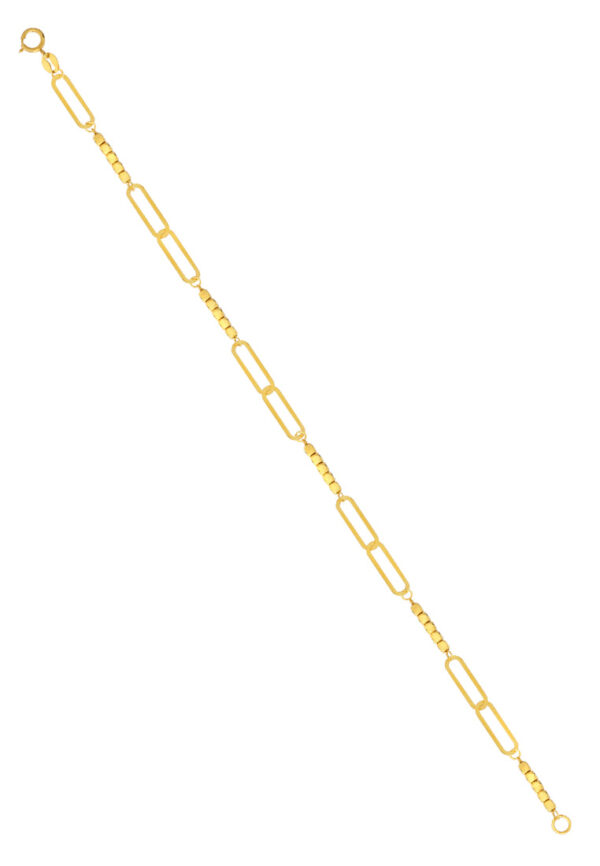 TOMEI Lusso Italia Cubes Bracelet, Yellow Gold 916