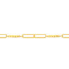 TOMEI Lusso Italia Cubes Bracelet, Yellow Gold 916