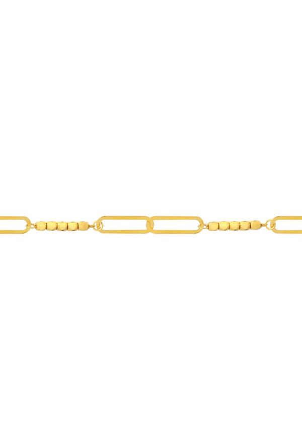 TOMEI Lusso Italia Cubes Bracelet, Yellow Gold 916