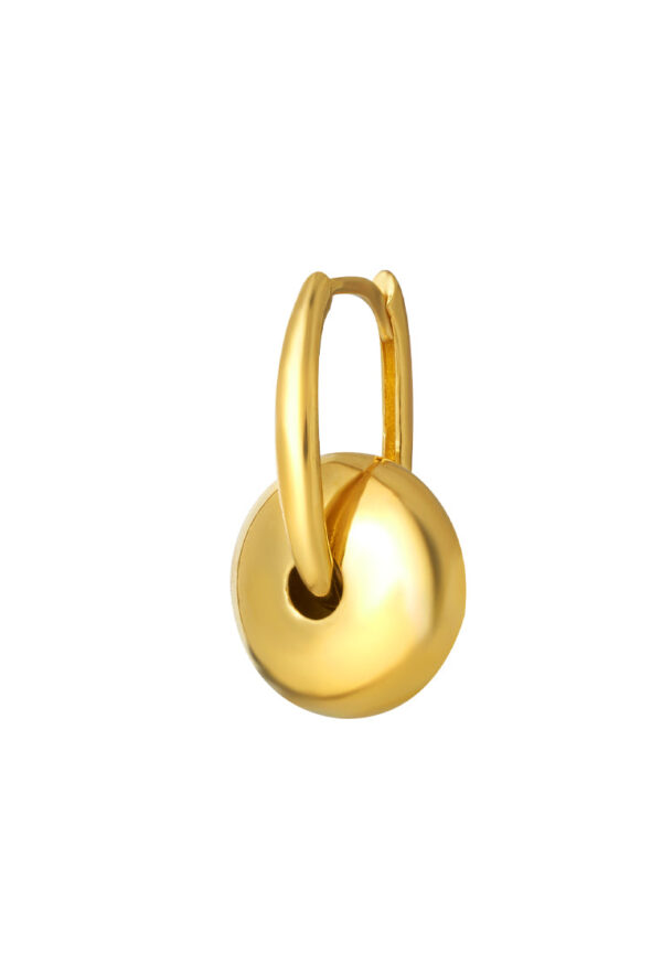 TOMEI Lusso Italia Lock Earrings, Yellow Gold 916