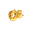 TOMEI Lusso Italia Knot Earrings, Yellow Gold 916