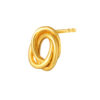 TOMEI Lusso Italia Knot Earrings, Yellow Gold 916