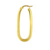 TOMEI Lusso Italia Hoop Earrings, Yellow Gold 916