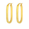 TOMEI Lusso Italia Hoop Earrings, Yellow Gold 916