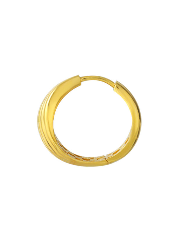 TOMEI Lusso Italia Shell Earrings, Yellow Gold 916