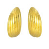TOMEI Lusso Italia Shell Earrings, Yellow Gold 916