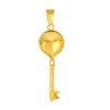 TOMEI Lusso Italia Key Pendant, Yellow Gold 916