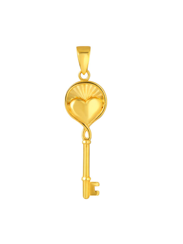 TOMEI Lusso Italia Key Pendant, Yellow Gold 916