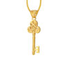 TOMEI Lusso Italia Key Pendant, Yellow Gold 916