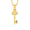 TOMEI Lusso Italia Key Pendant, Yellow Gold 916