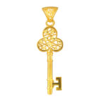 TOMEI Lusso Italia Key Pendant, Yellow Gold 916