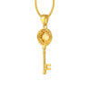 TOMEI Lusso Italia Key Pendant, Yellow Gold 916