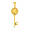 TOMEI Lusso Italia Key Pendant, Yellow Gold 916