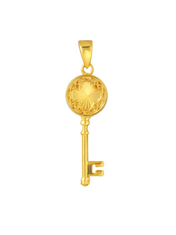 TOMEI Lusso Italia Key Pendant, Yellow Gold 916