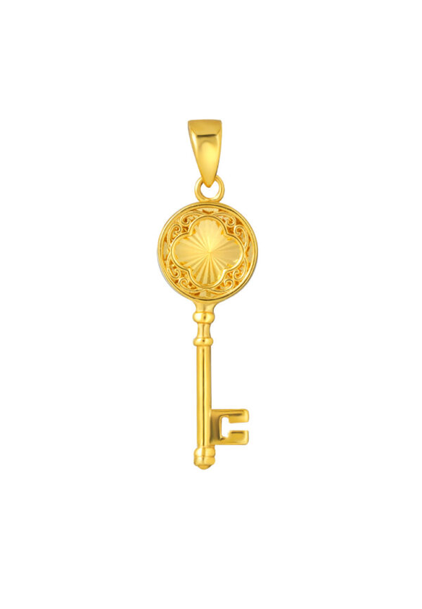TOMEI Lusso Italia Key Pendant, Yellow Gold 916