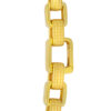 TOMEI Diamond Cut Collection Strong Link Bracelet, Yellow Gold 916