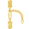 TOMEI C-Linked Bracelet, Yellow Gold 916
