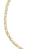 TOMEI Dual-Tone Bracelet, Yellow Gold 916