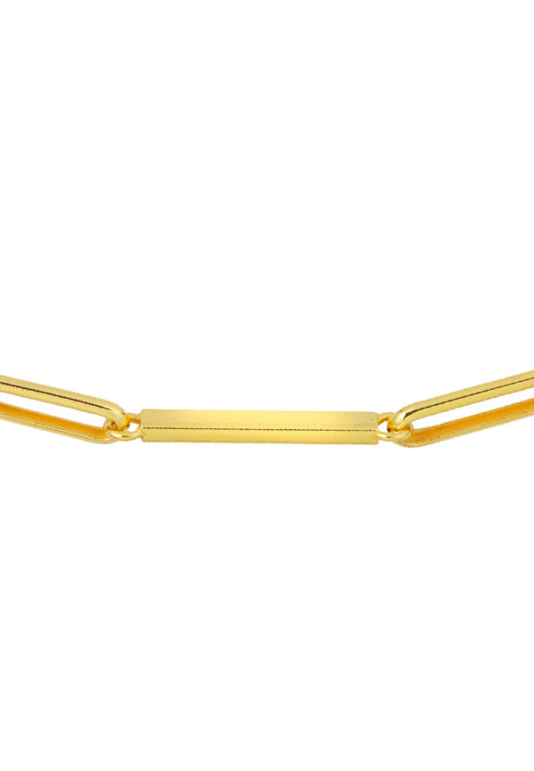 TOMEI Bar Linked Bracelet, Yellow Gold 916