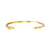 TOMEI Diamond Cut Collection Bangle, Yellow Gold 916